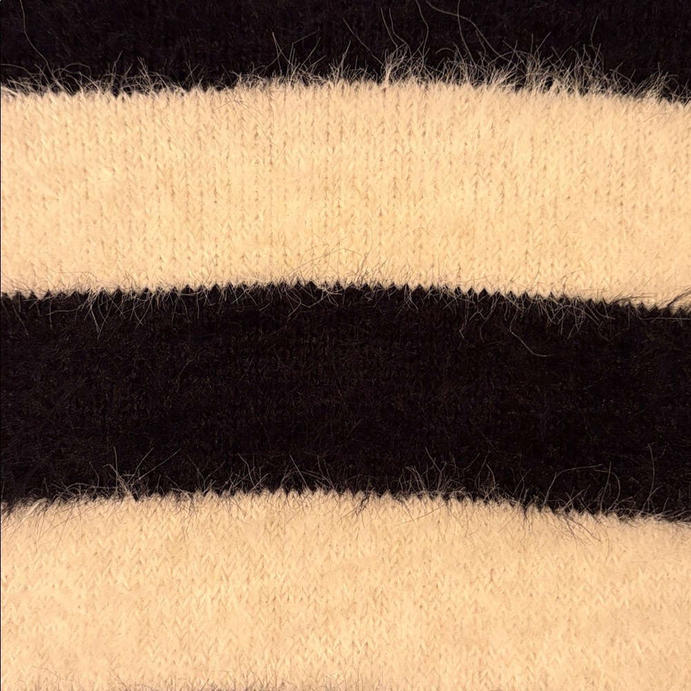 a new day Black and White Striped Sweater - Picture 5 of 5